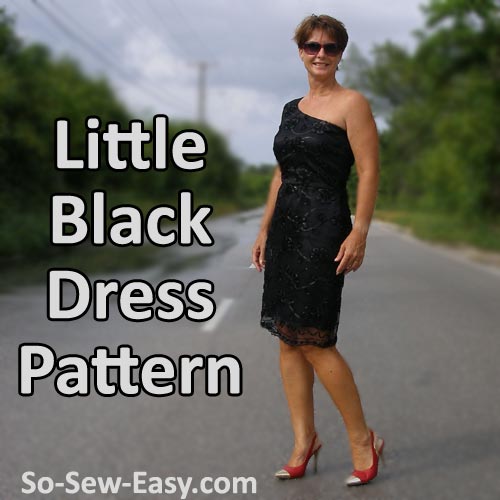 So Sew Easy Little Black Dress pattern