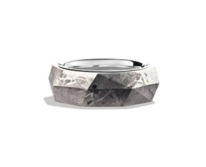 David Yurman Band Ring with Meteorite